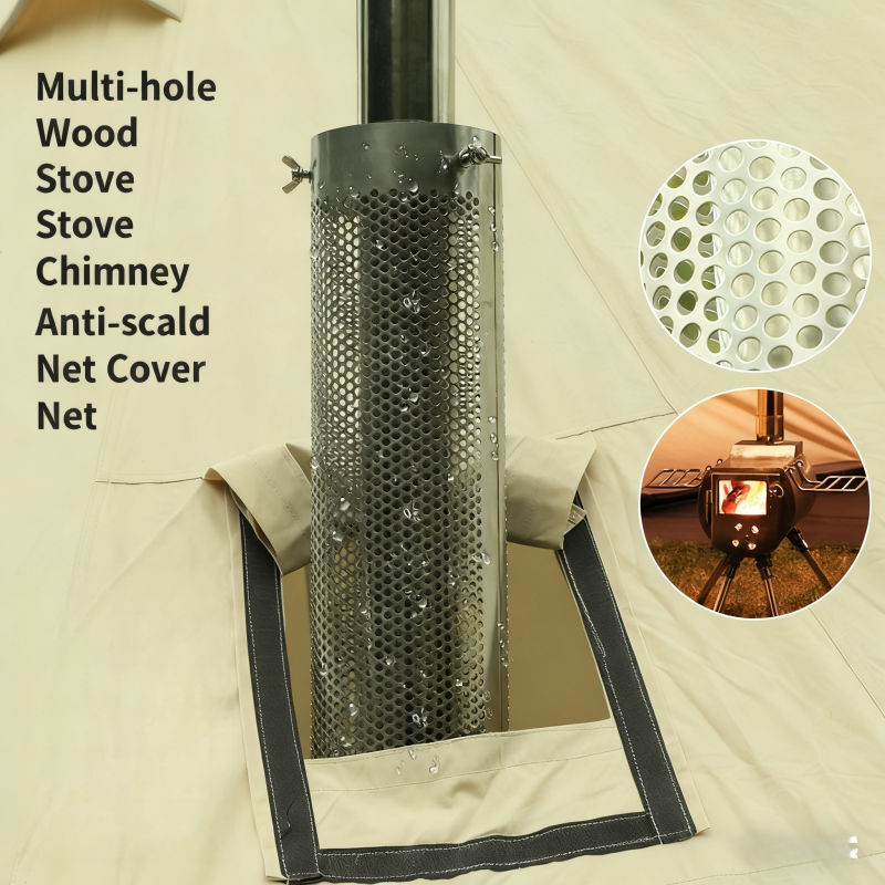 Pipe Freeze Spray - Camping Stove Pipe Stainless Steel Chimney