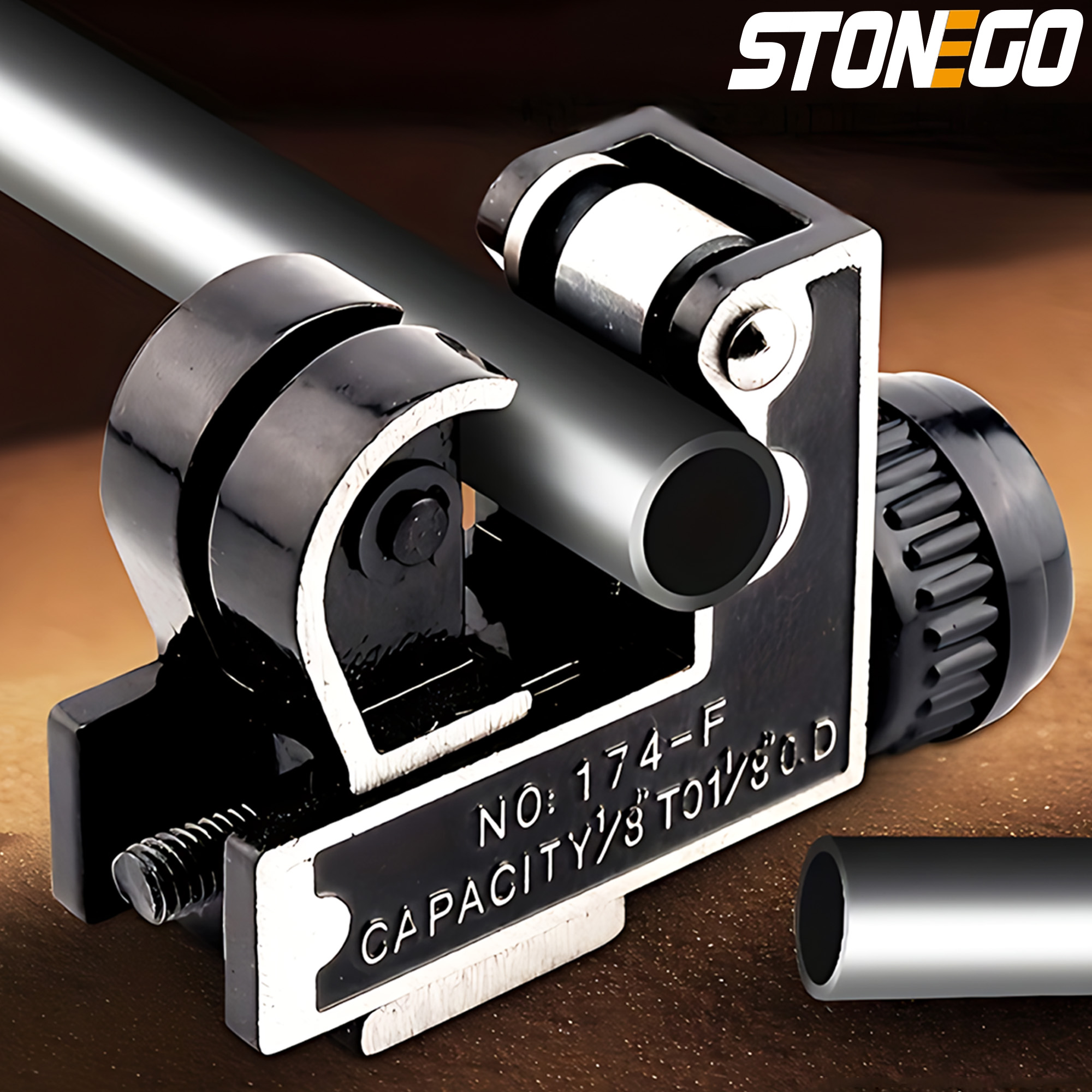 Pipe Cutter Ratchet - STONEGO Micro Manual Copper Tube Cutter