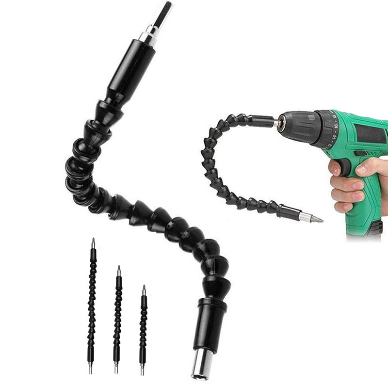 Drain Snake Flexible - Electric Drill Screwdriver Bit Multifunctional Universal
