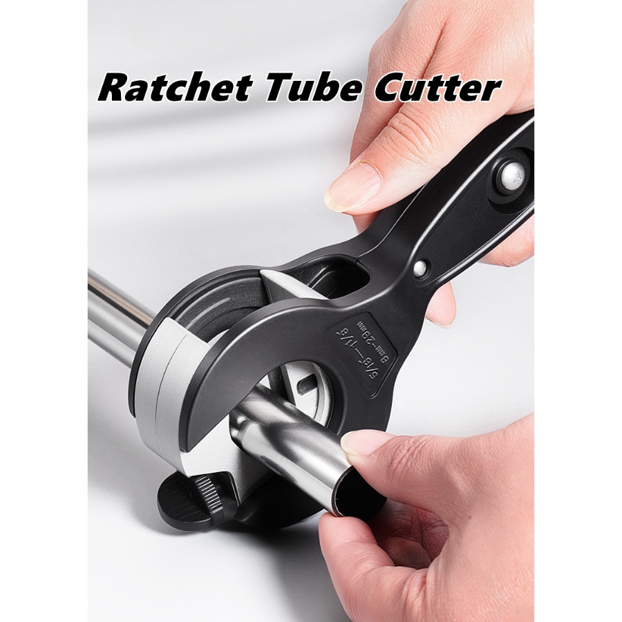 Pipe Cutter Ratchet - Ratcheting Tubing Cutter 8-29mm Universal Pipe