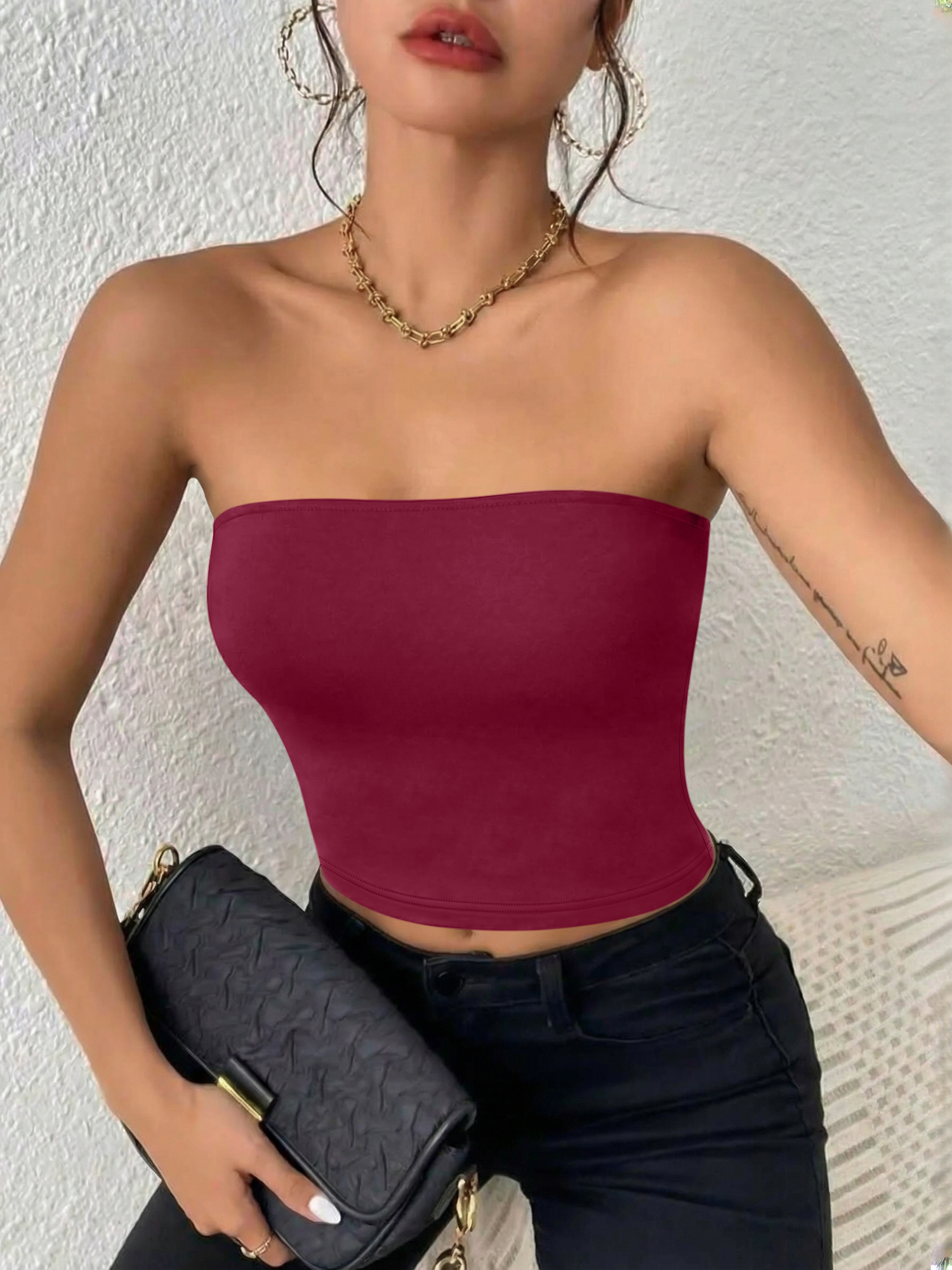 Pipe Bending Spring - Western Style Contour Tube Top, Back