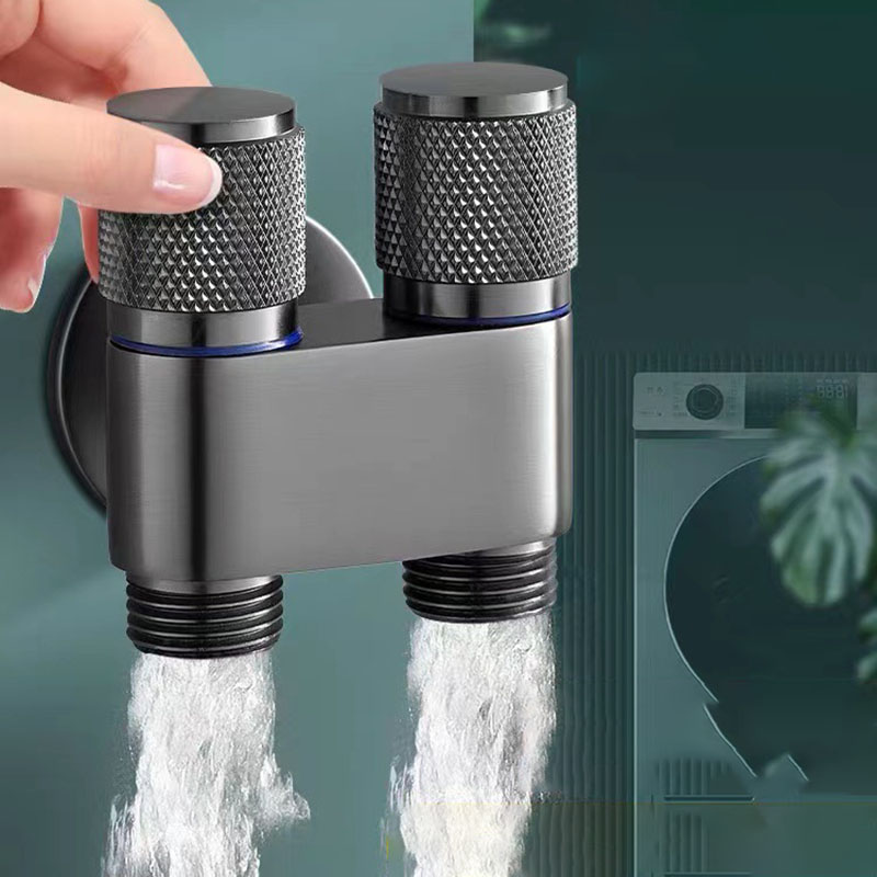 Toilet Fill Valve - Zinc Alloy Angle Valve Wall Mount