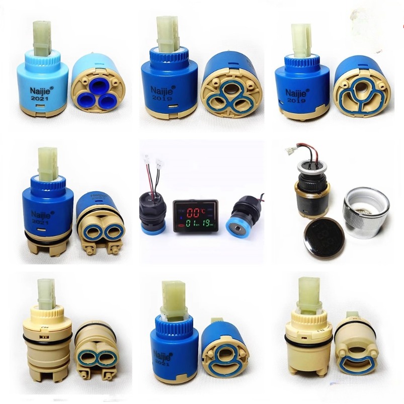 Shower Valve Cartridge - 1pcs 28mm/35mm/40mm Water Mixer Tap Faucet