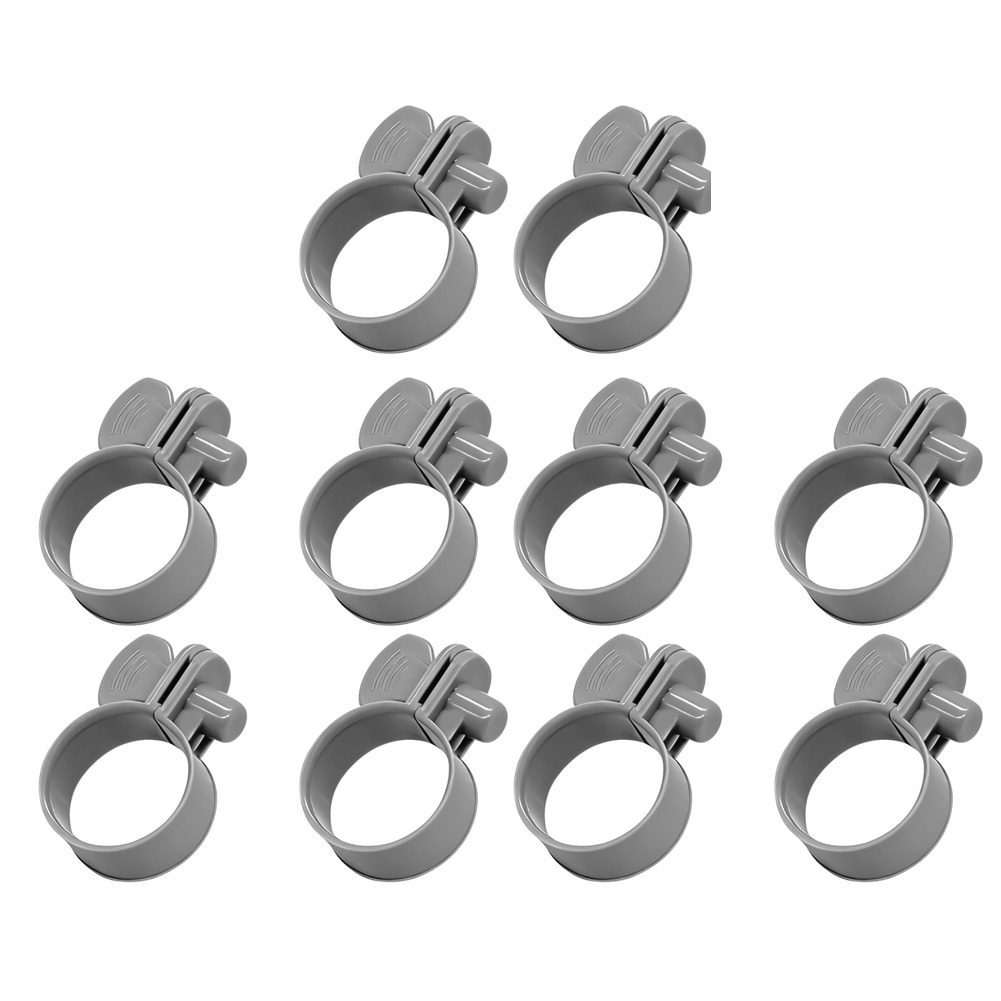 Plastic Pipe Clip - 4/10PCS For Intex Pool Hose Clamps