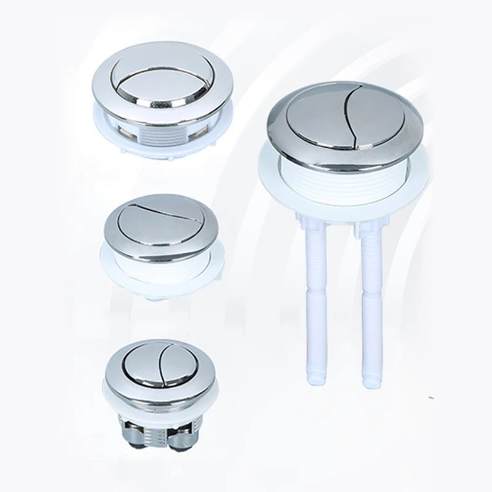 Toilet Fill Valve - 38/48/58MM Dual Push Button Universal Flush