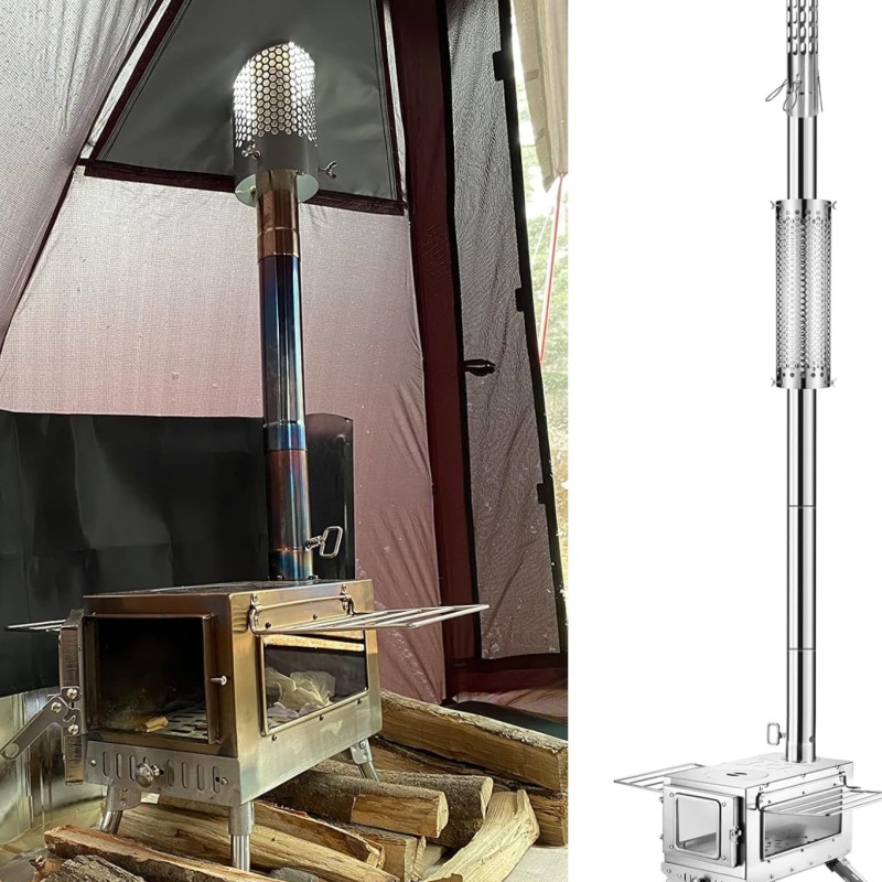 Camping Stove Pipe Stainless S - Pipe Freeze Spray review and price