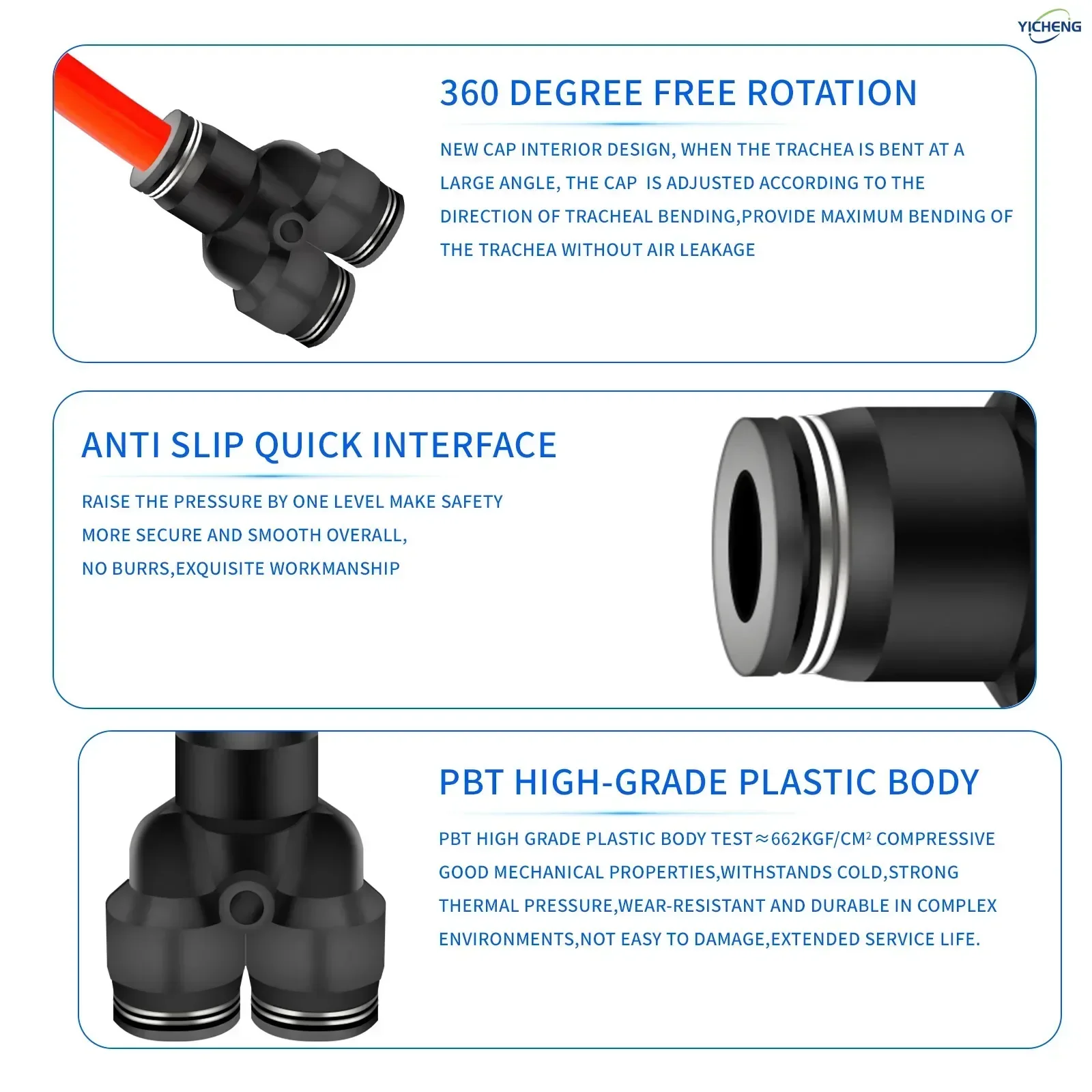 10MM ID Hose Connector Y Split - Push Fit Connector review and price