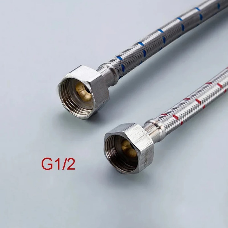 2PCS 60cm Flexible Plumbing Pi - Flexible Hose Braided review and price