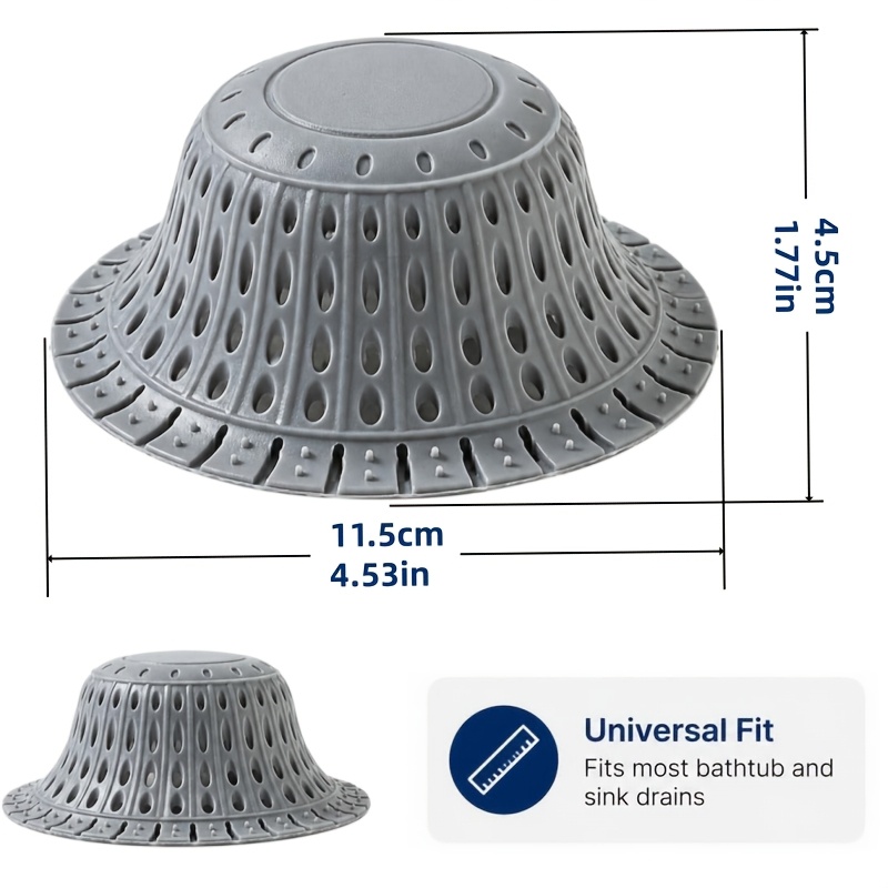Silicone Foldable Hair Catcher - Drain Pipe Clip review and price