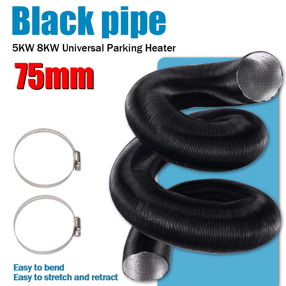 75mm Air Diesel Parking Heater - Flexible Hose Braided review and price