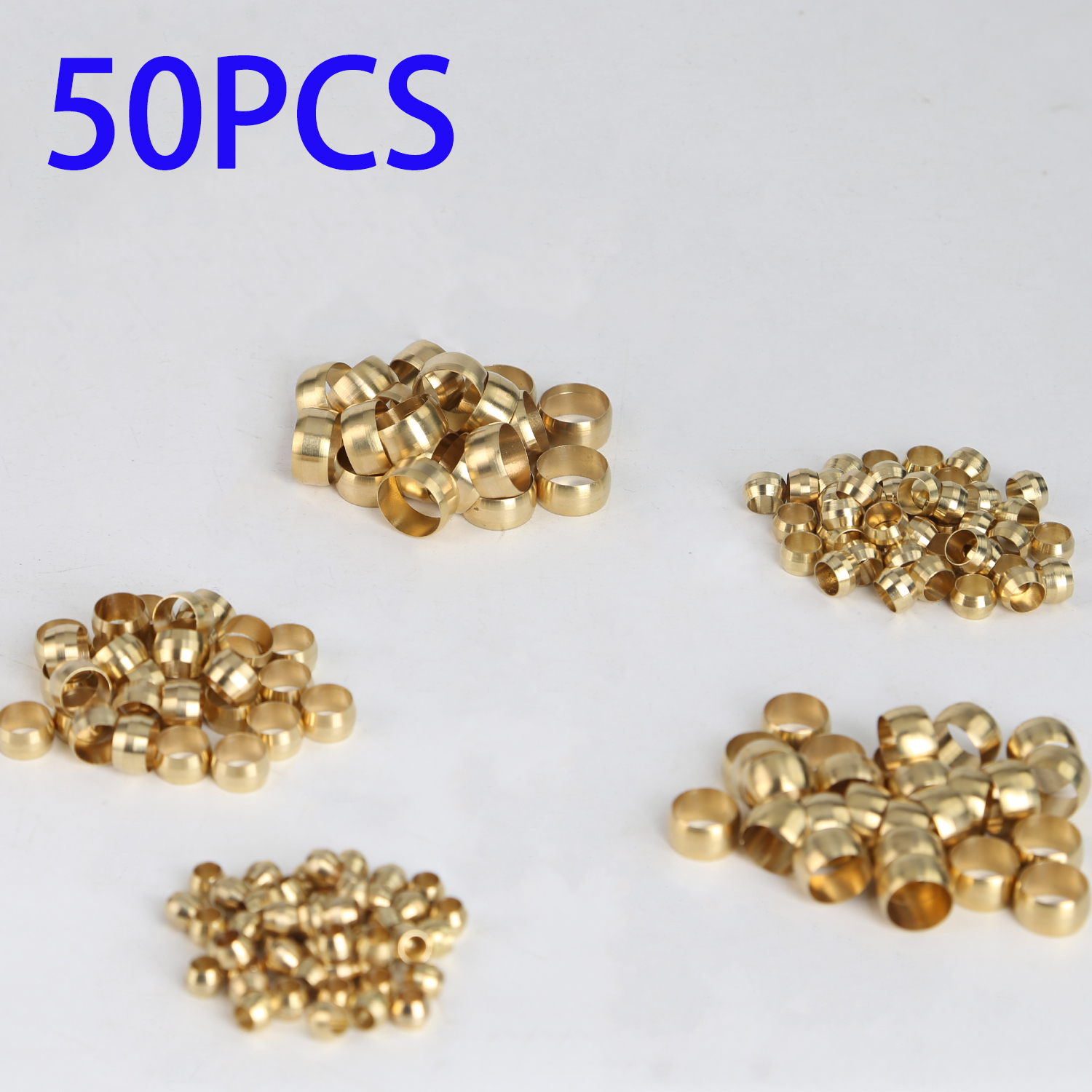 50pc Brass Double Taper Ferrul - Compression Fitting Brass review and price