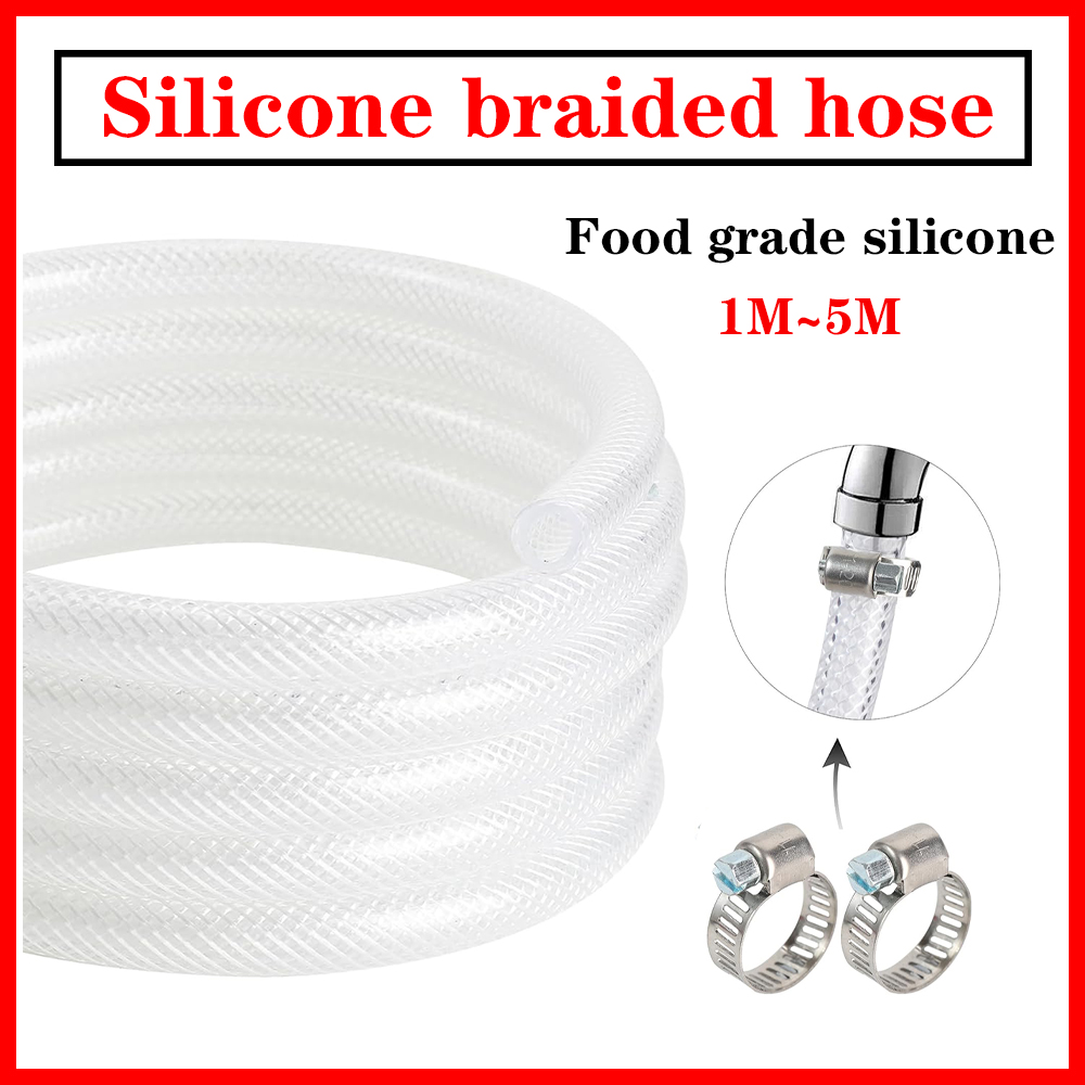 High Pressure Braided Clear PV - Flexible Hose Braided review and price
