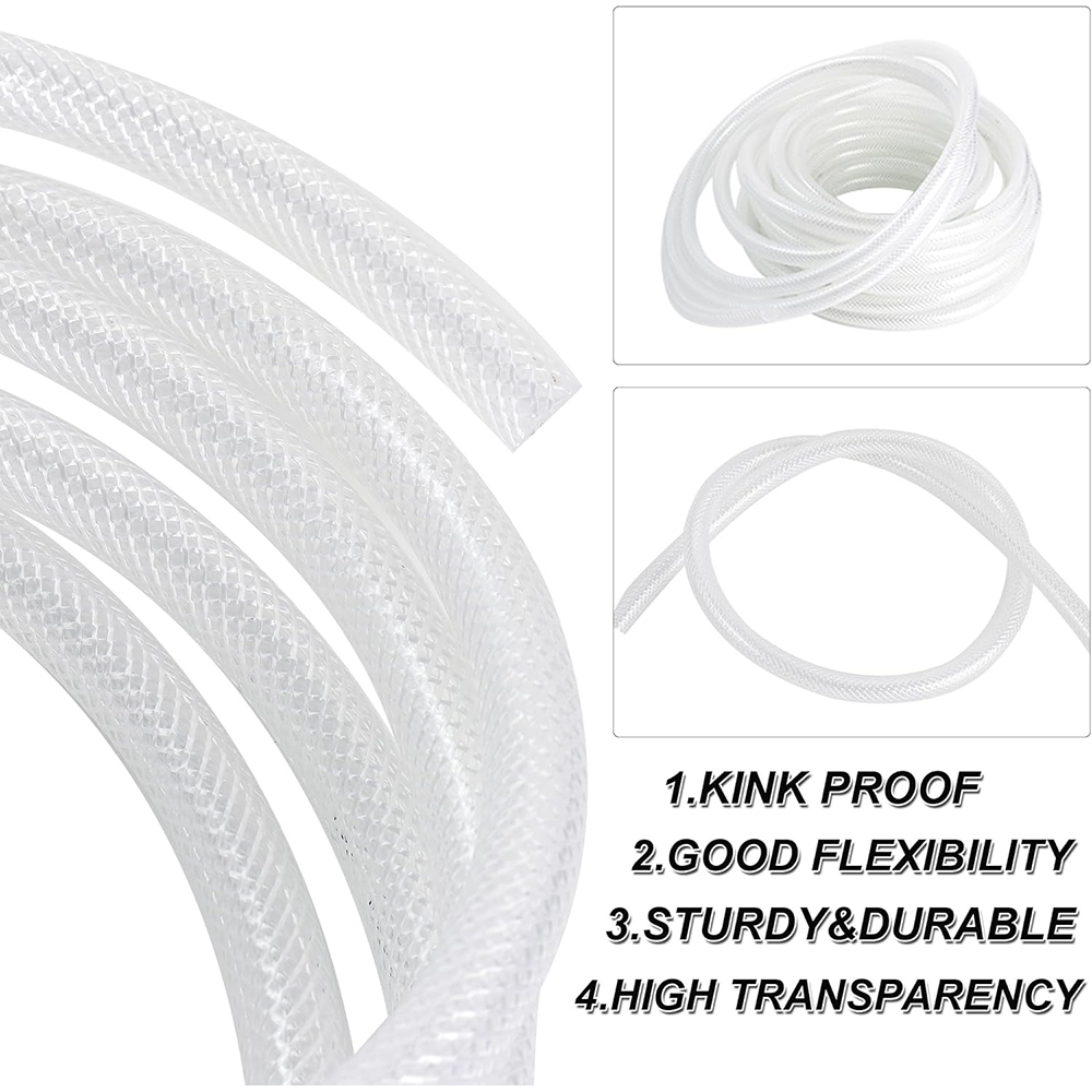 High Pressure Braided Clear PV - Flexible Hose Braided review and price