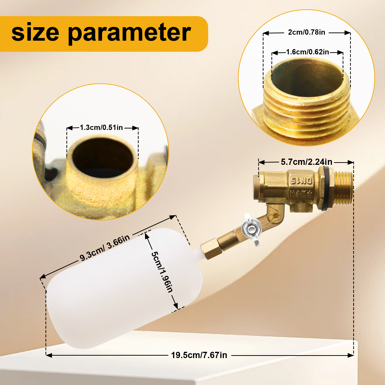 1/2 Inch Copper Calve Float Ba - Float Ball Valve review and price