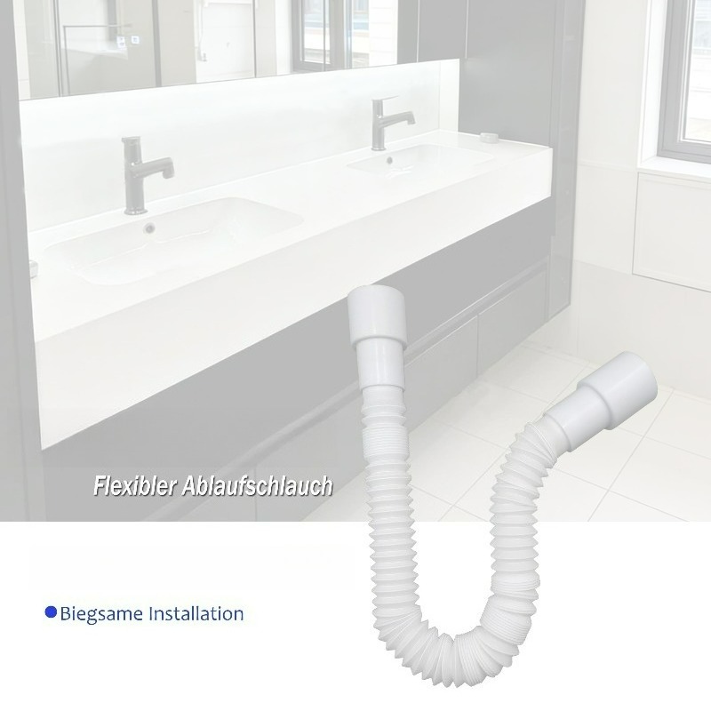 Flexible Drain Pipe for Kitche - Flexible Hose Braided review and price