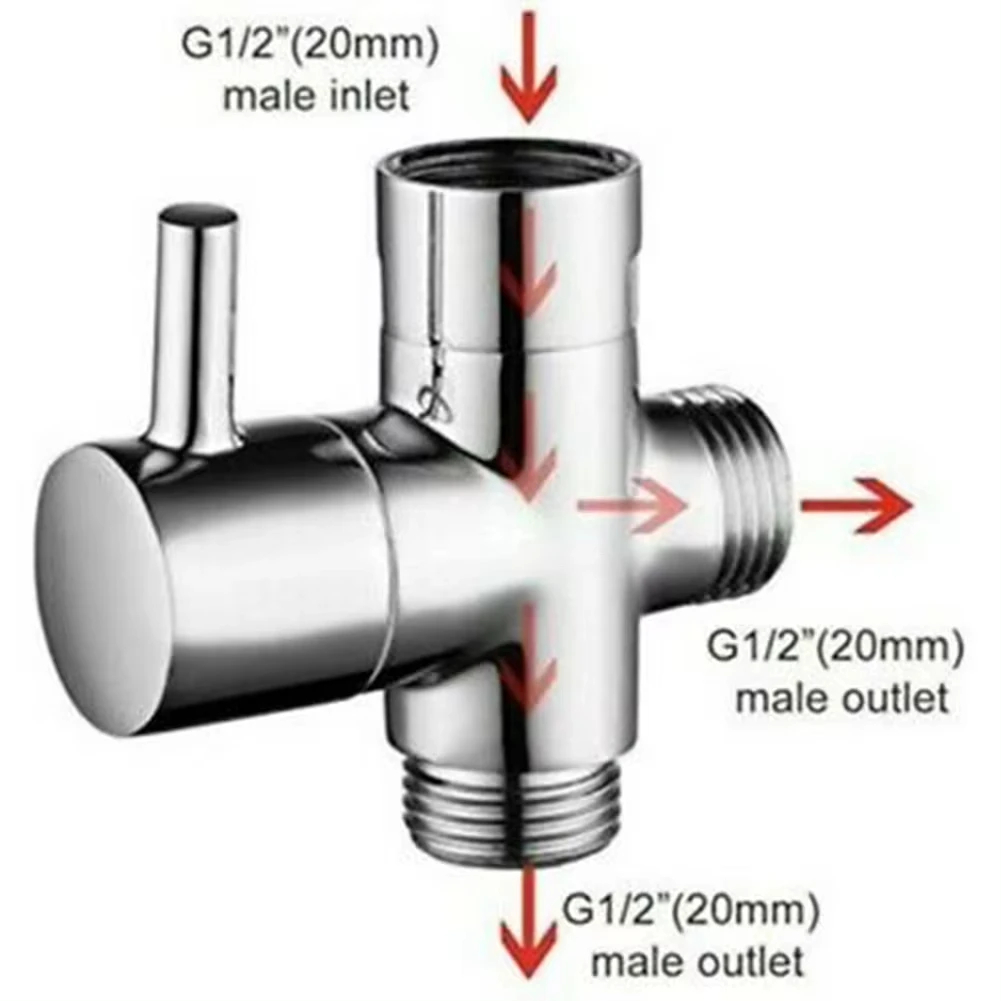 G1/2in 3 Way Diverter Valve T- - Shower Valve Cartridge review and price