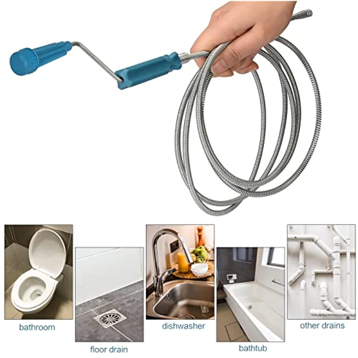 Telescopic Handle Flexible Ste - Drain Snake Flexible review and price