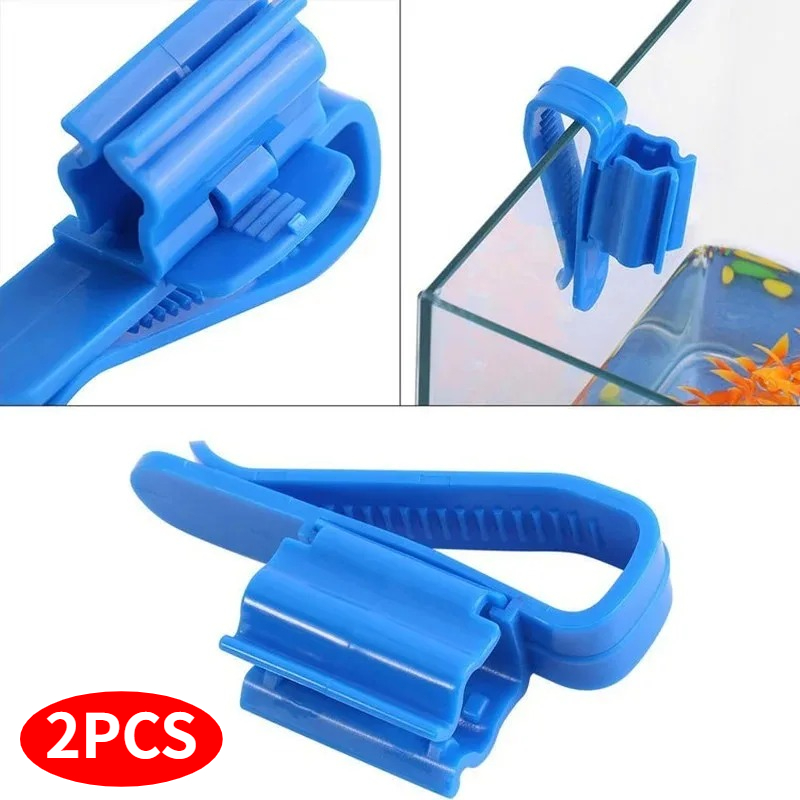 Aquarium Hose Clip 2PC, Adjust - Plastic Pipe Clip review and price