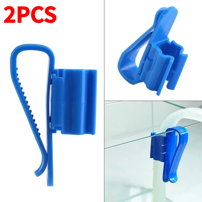 Aquarium Hose Clip 2PC, Adjust - Plastic Pipe Clip review and price