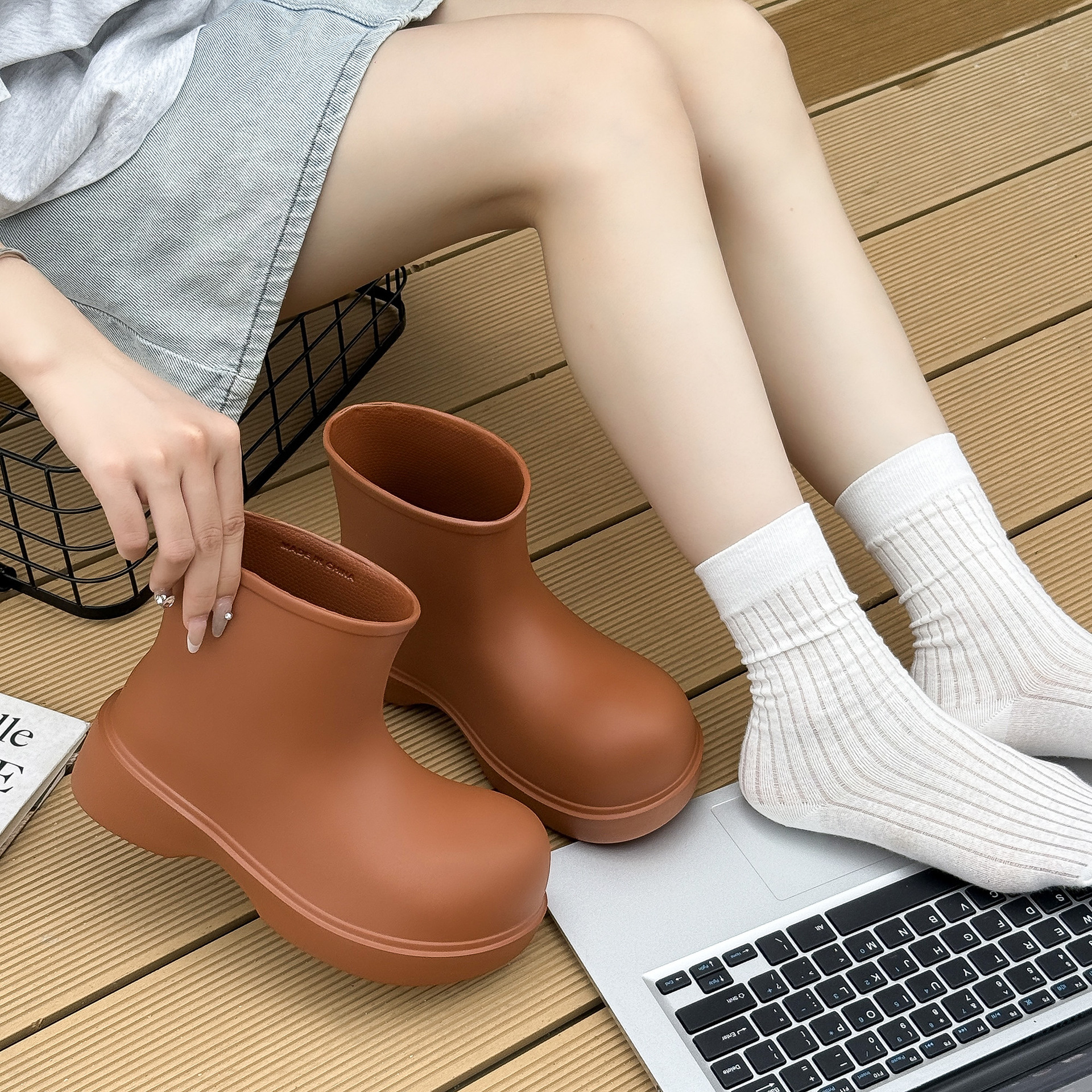 Korean rain boots 2025 women's - Pipe Bending Spring review and price