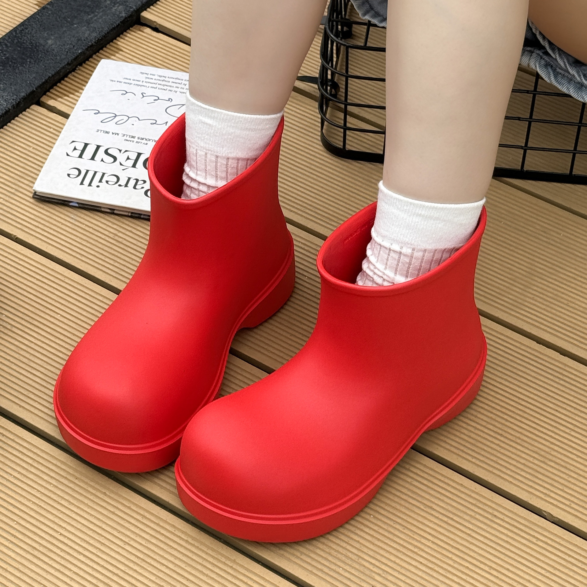 Korean rain boots 2025 women's - Pipe Bending Spring review and price