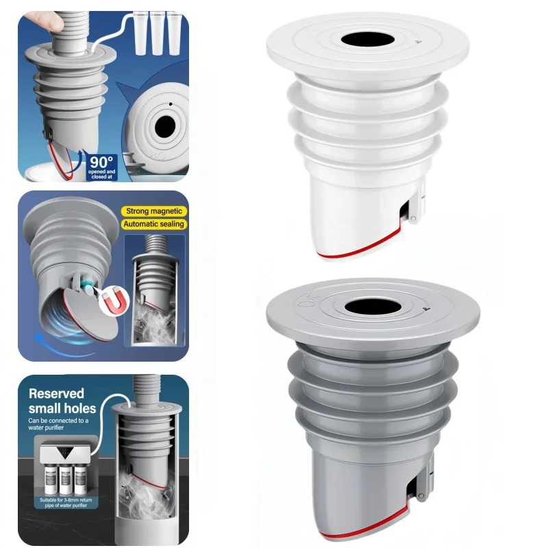 Silicone Sink Stopper Sewer Pi - Drain Pipe Clip review and price