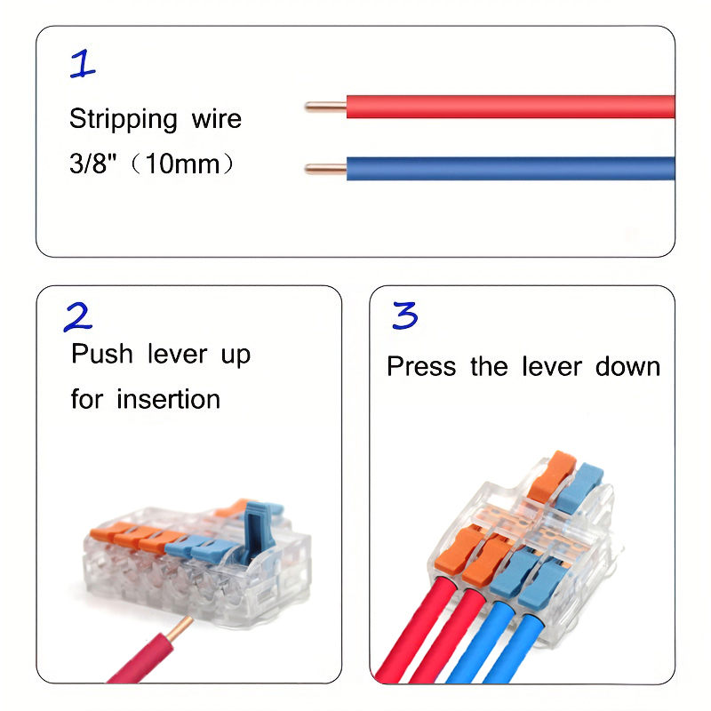 10/50pcs Quick Wire Connector  - Push Fit Connector review and price