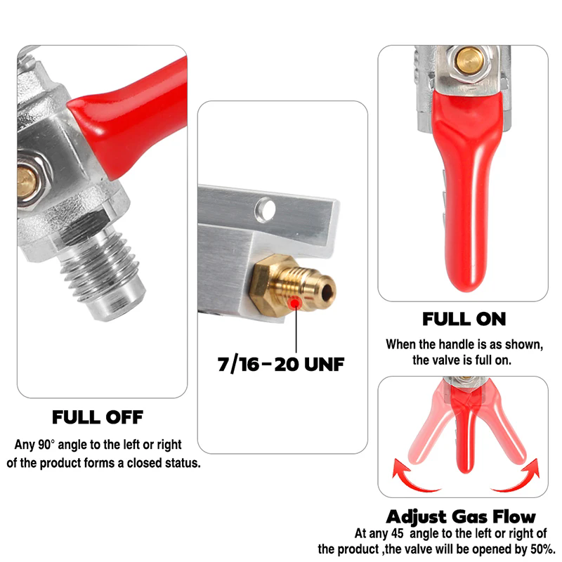 IMAICTUU 4 Way Gas Manifold Co - Push Fit Connector review and price