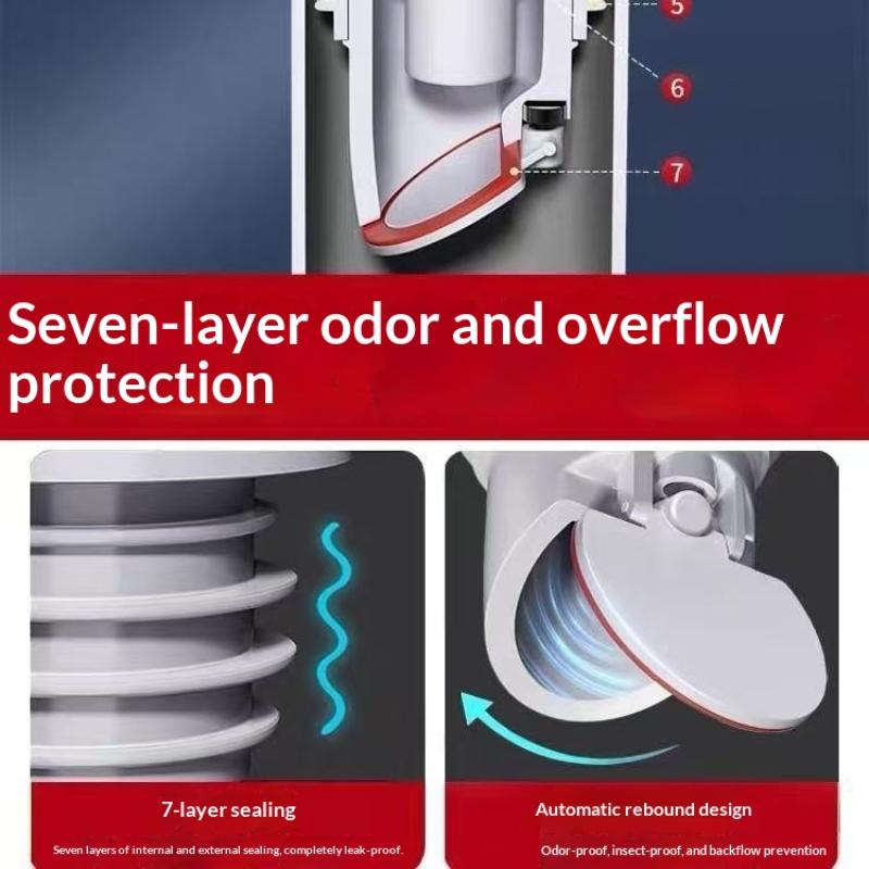 &Bathroom Sewer Seal Ring Anti - Drain Pipe Clip review and price