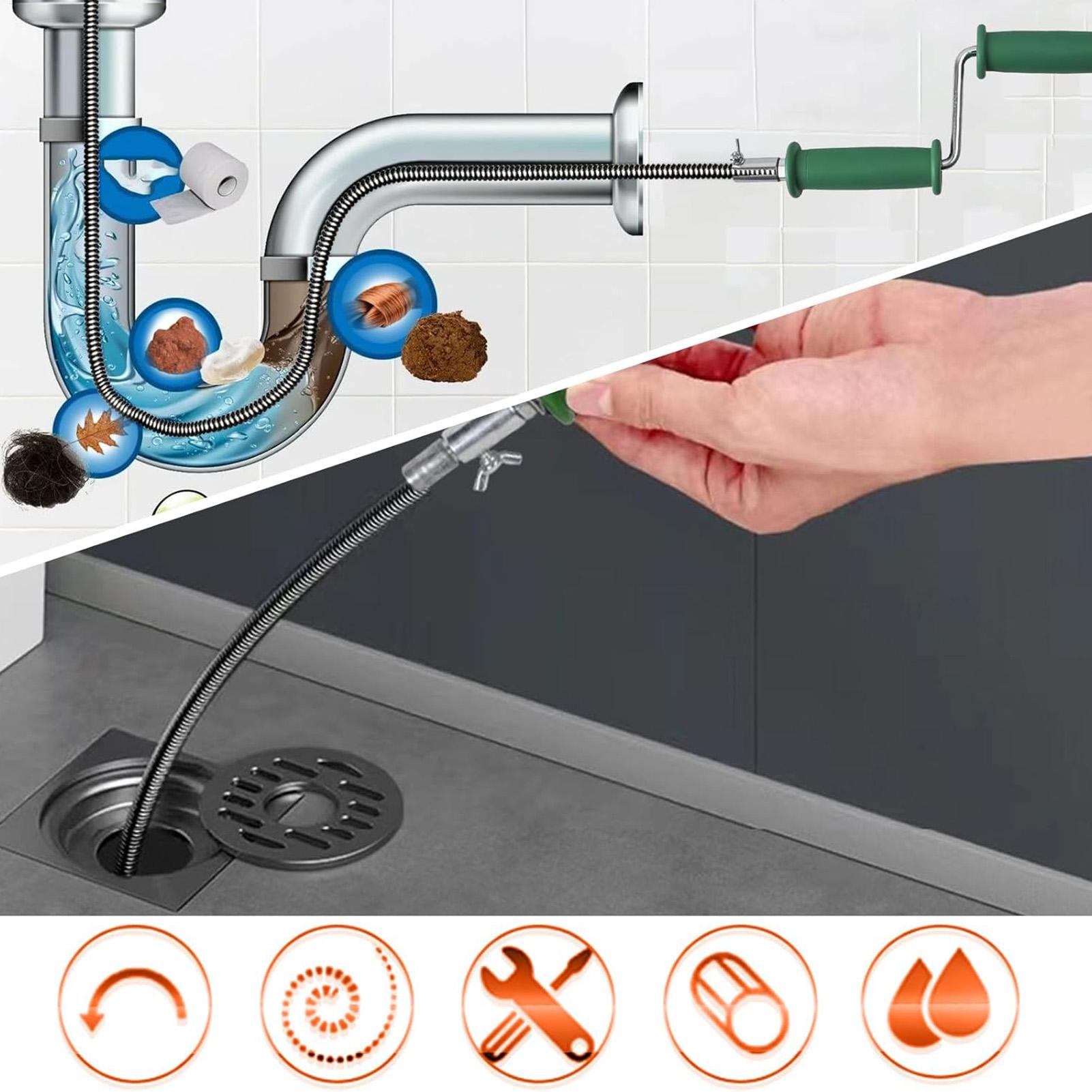 Drain Snake 4M Flexible Pipe U - Drain Snake Flexible review and price