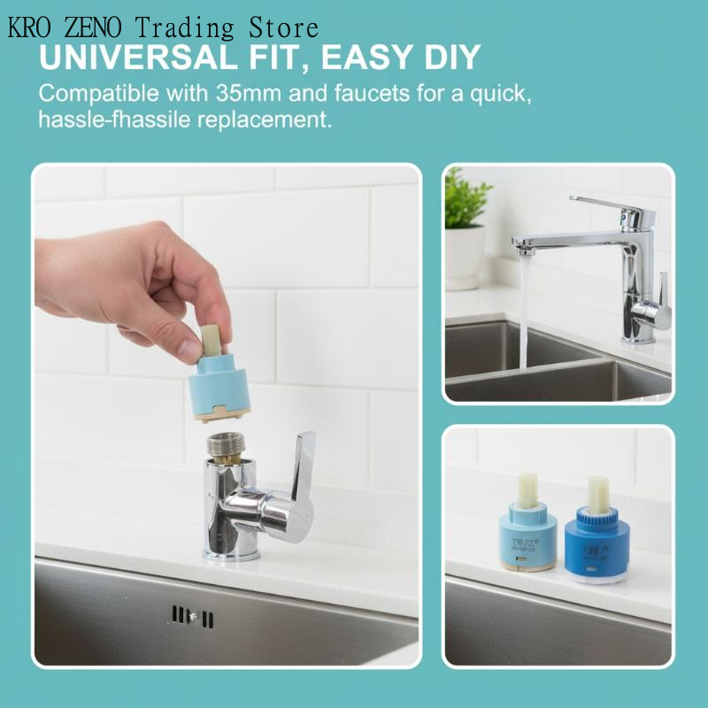 1Pcs Plastic Ceramic Cartridge - Basin Mixer Cartridge review and price