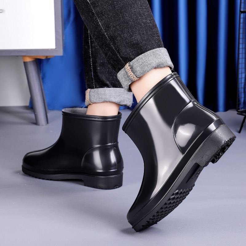Men's Rain Boots Work High-Tub - Pipe Bending Spring review and price
