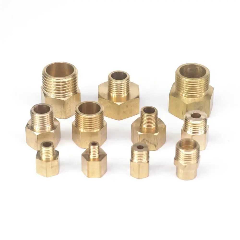 2pcs M14x1 M14x1.5 M16x1.5 Fem - Compression Fitting Brass review and price