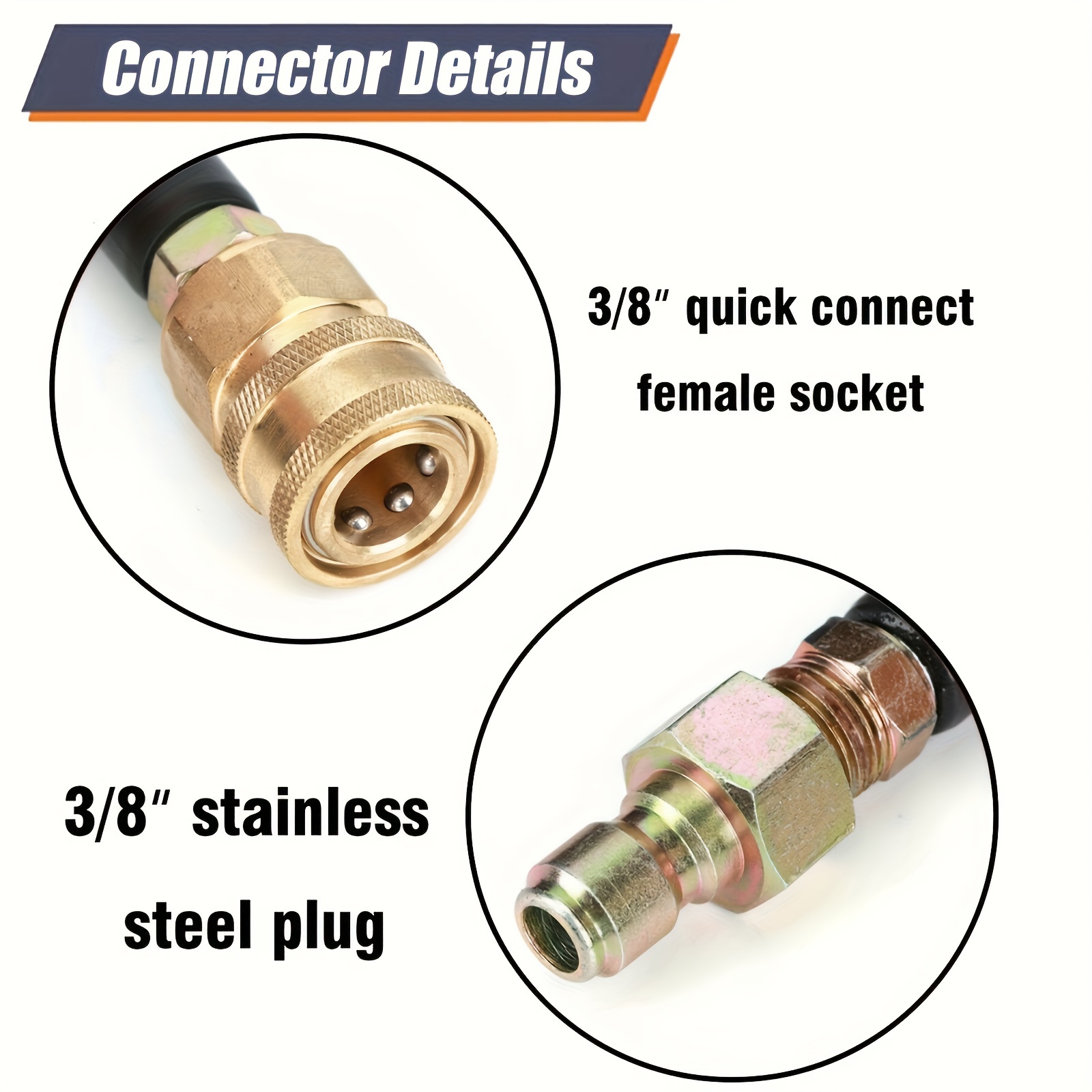 Sewer Jetter Kit,5800PSI 1.45m - Drain Pipe Clip review and price