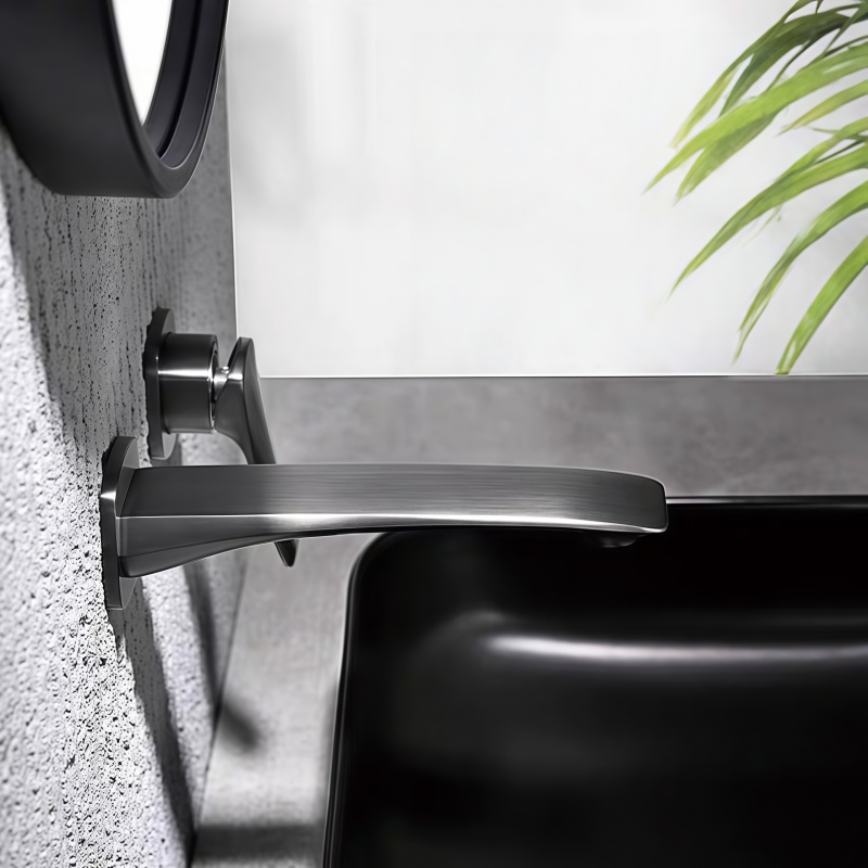Gold Concealed Bathroom Faucet - Basin Mixer Cartridge review and price