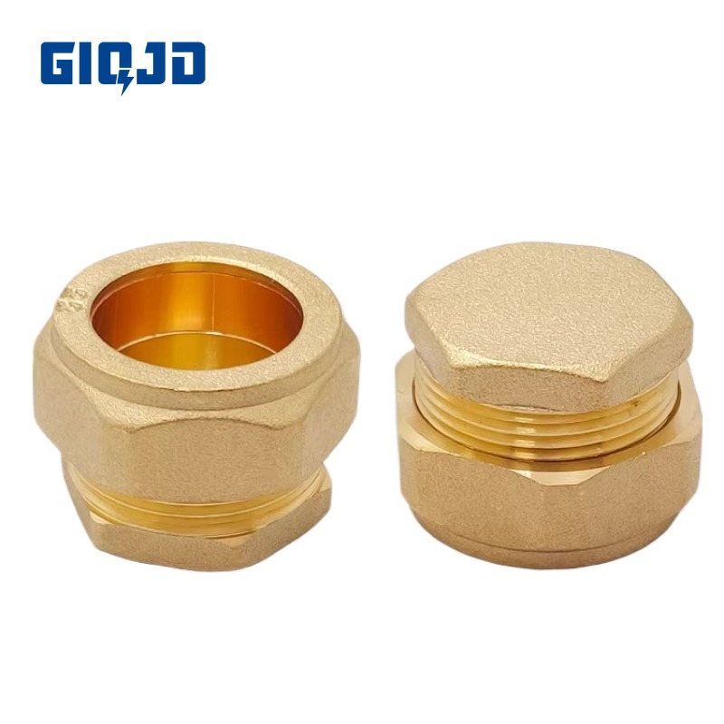 Brass Card sleeve plug 15 16 2 - Compression Fitting Brass review and price