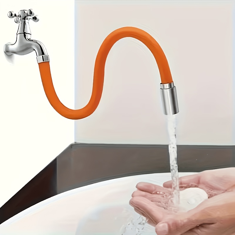 2-in-1 Foldable Faucet Extende - Flexible Hose Braided review and price