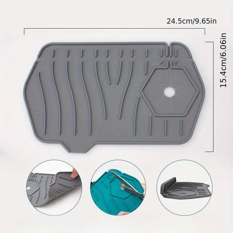 Faucet Mat Double Sided Use Si - Silicone Tap Washer review and price