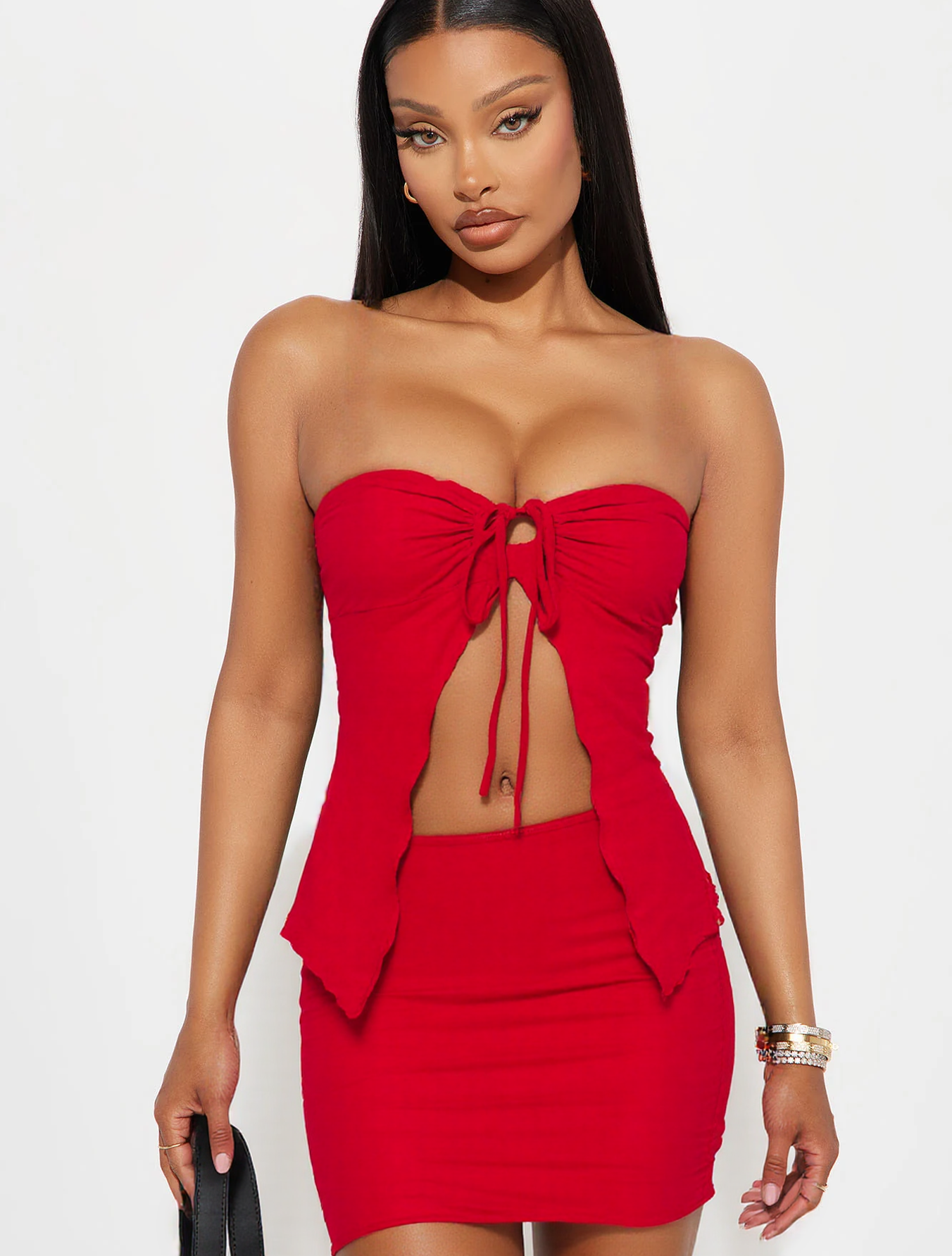 Women's Solid Color Tube Top & - Pipe Bending Spring review and price
