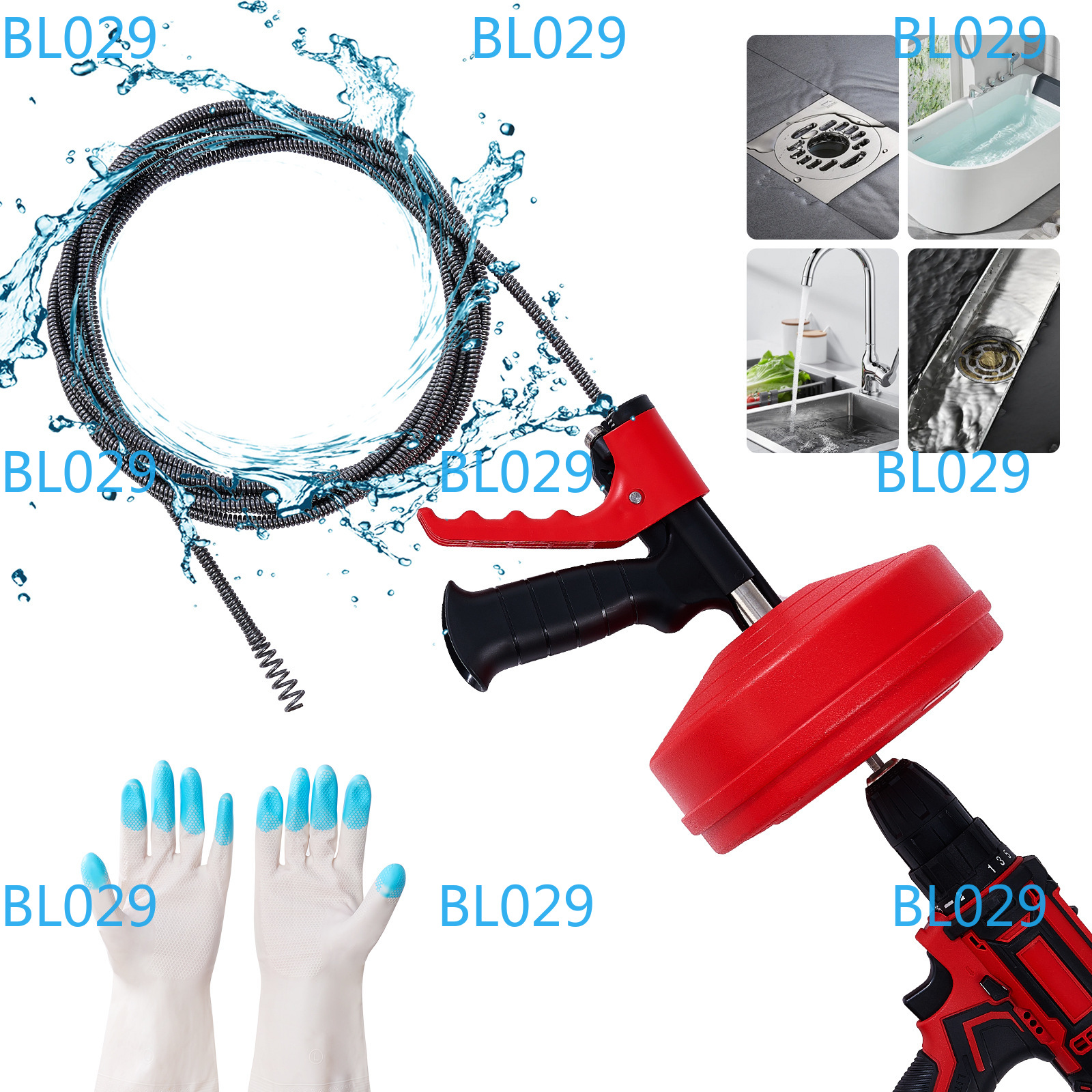 Professional Drain Snake Auger - Drain Snake Flexible review and price
