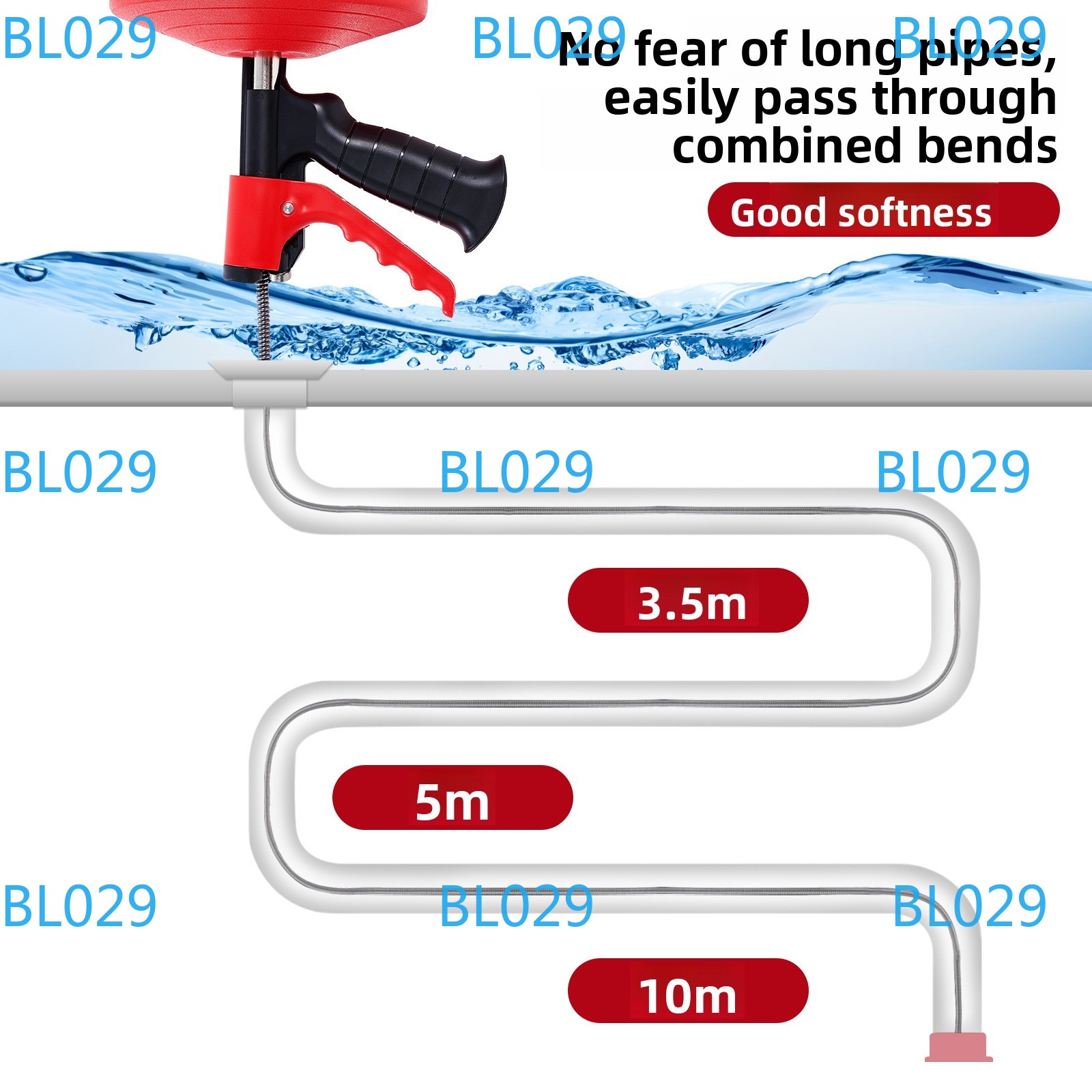 Professional Drain Snake Auger - Drain Snake Flexible review and price