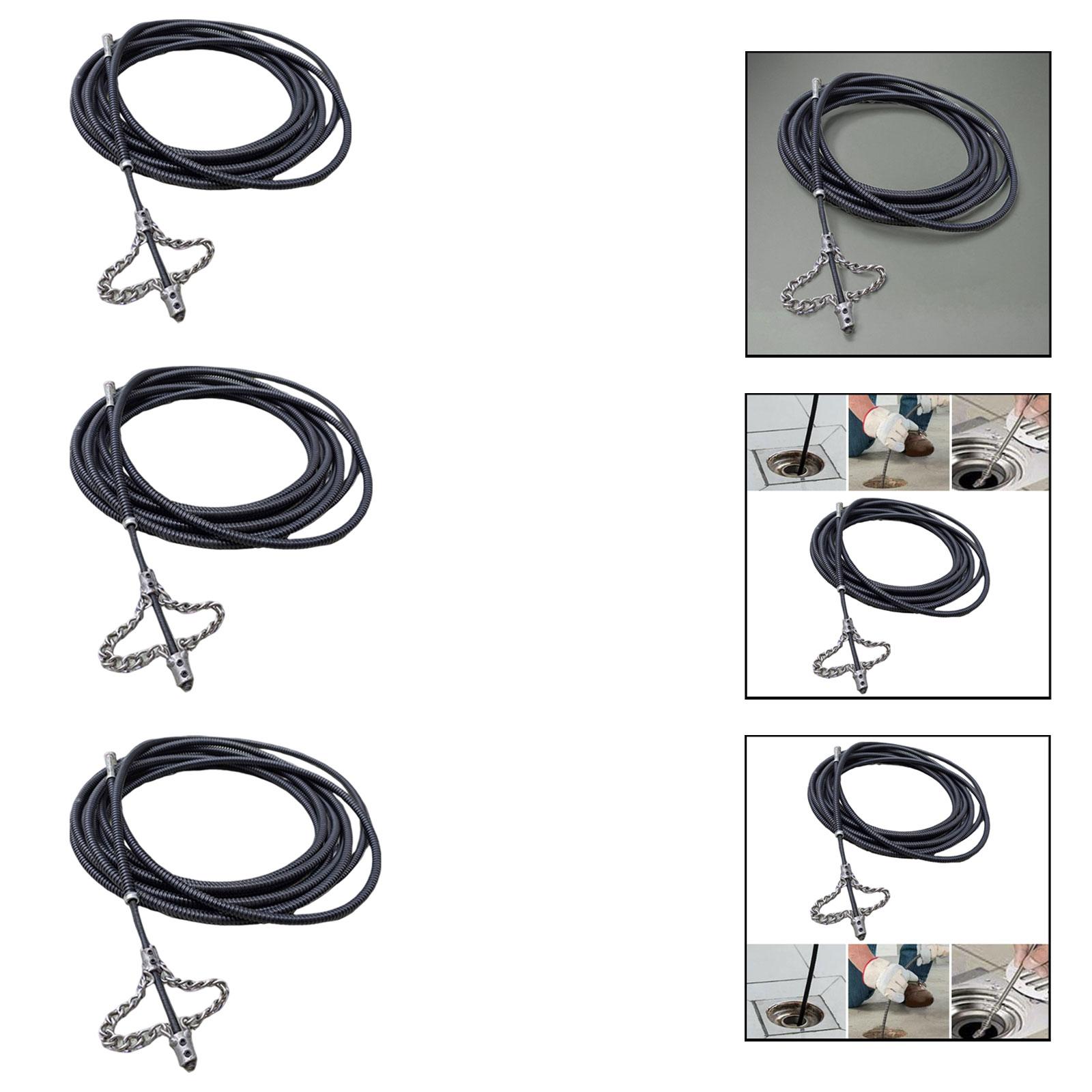 Plumbing Snake Metal Drain Cle - Drain Snake Flexible review and price