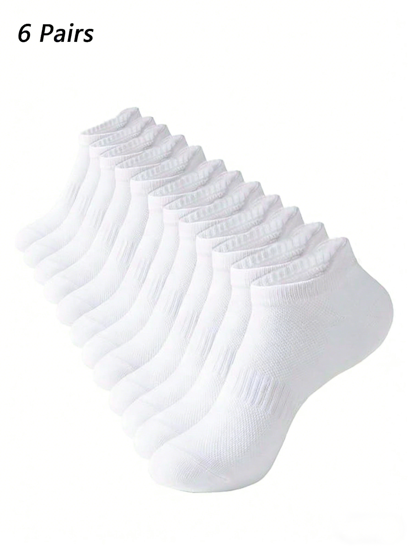 6 Pairs Women Men White Ankle  - Pipe Bending Spring review and price