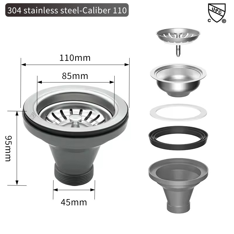 Sink Filter American Cup Kitch - Overflow Pipe Clip review and price