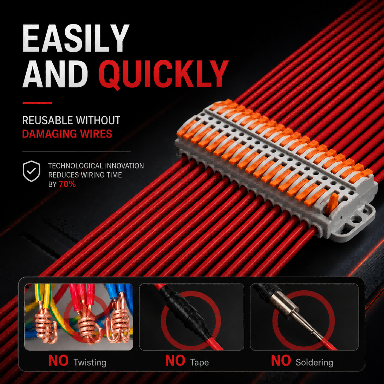 Wire Connectors 2-30 Pins Fast - Push Fit Connector review and price