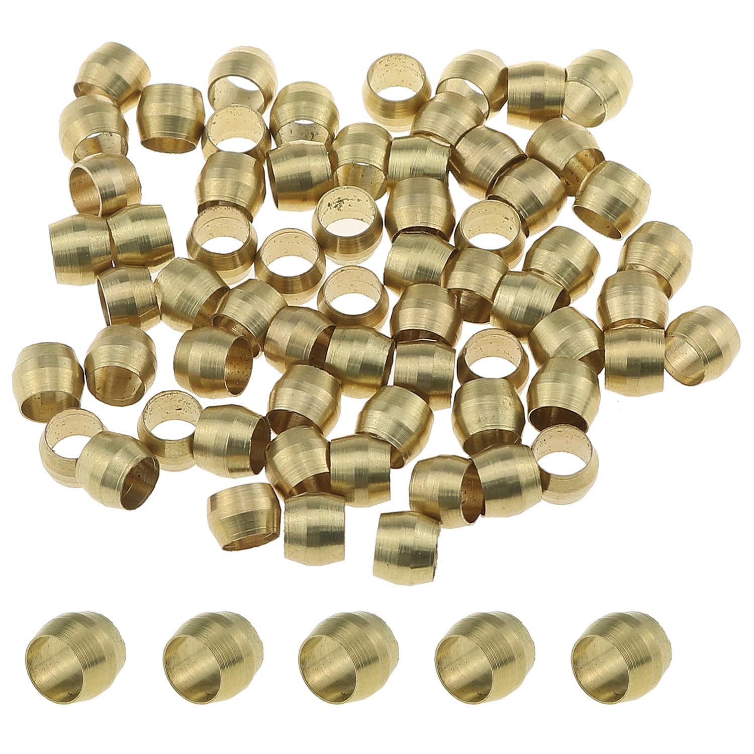 100PCS Brass Ferrule Sleeve Fe - Compression Fitting Brass review and price