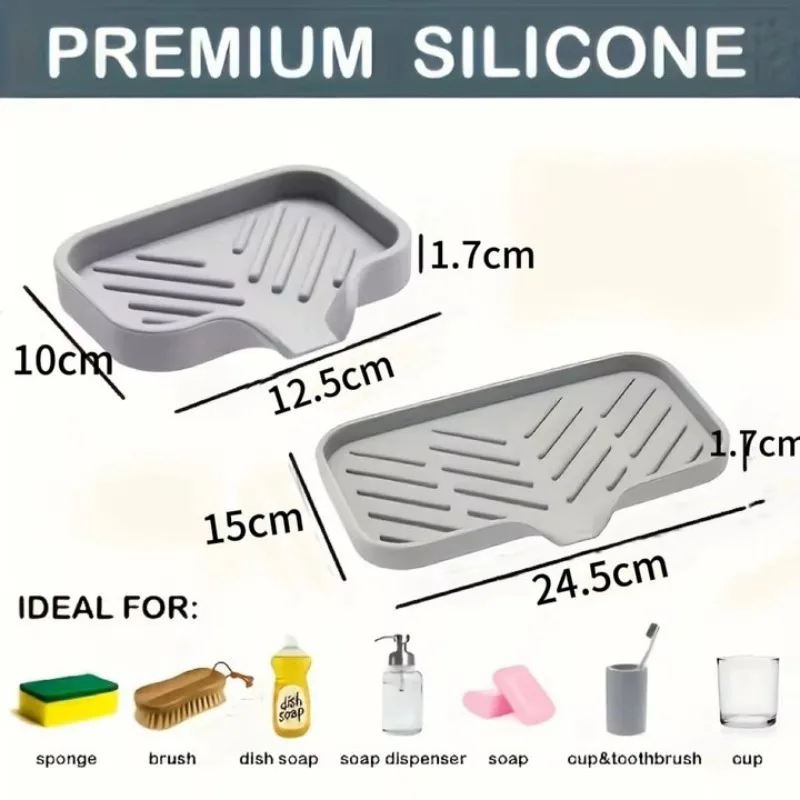 Self Draining Soap Bar Holder  - Silicone Tap Washer review and price
