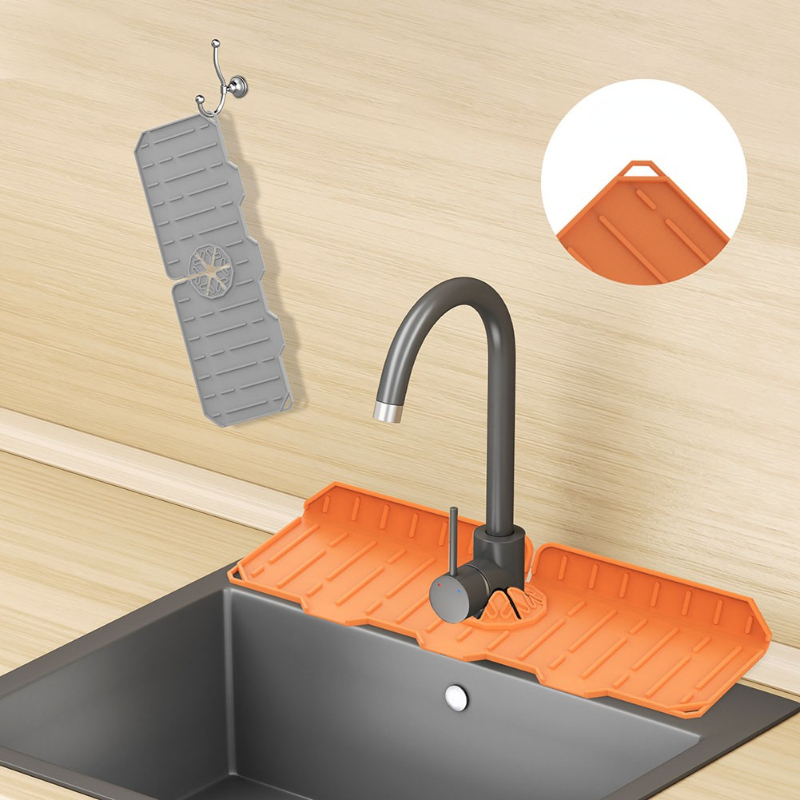 Silicone Kitchen Faucet Mat Fo - Silicone Tap Washer review and price