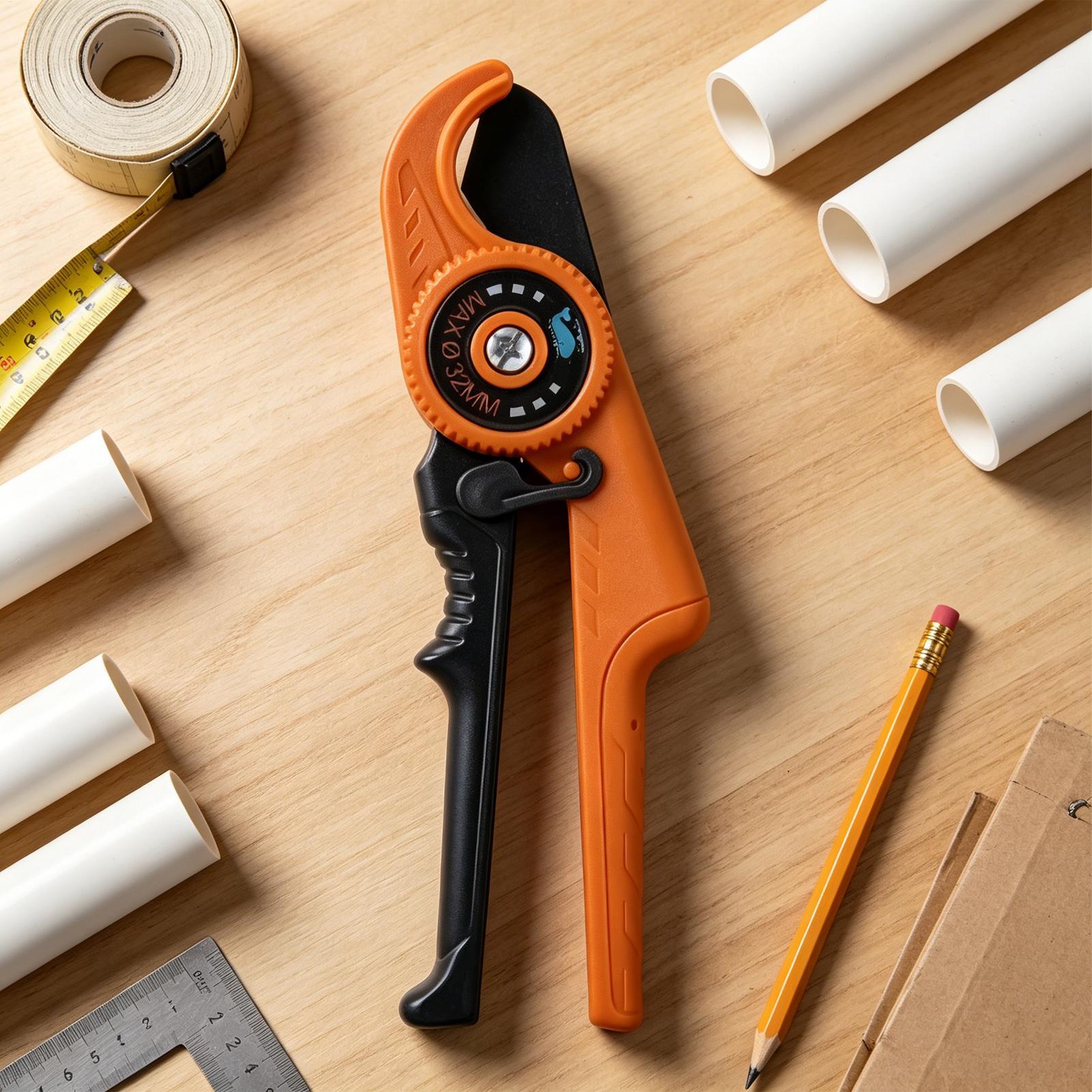 Ratcheting PVC Cutter Ergonomi - Pipe Cutter Ratchet review and price