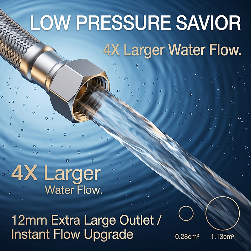 20mm Stainless Steel Braided F - Flexible Hose Braided review and price